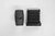 Fusszapfen 31x17mm, schwarz, flach, Kunststoff Bali vo